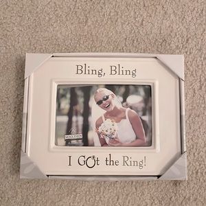 Engagement picture frame